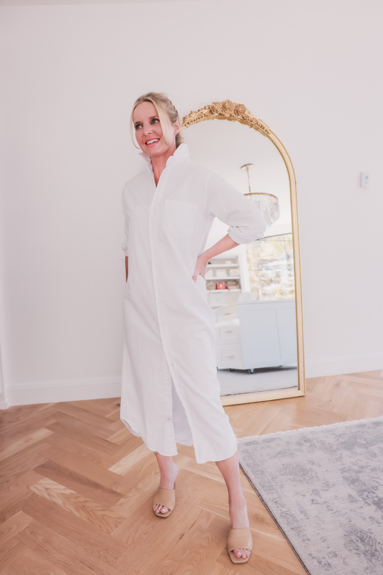 white shirt dress | Invest In Wardrobe Basics